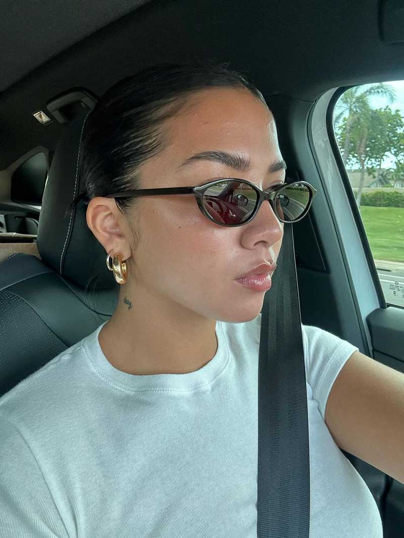 Lunettes de soleil ovales Kathy